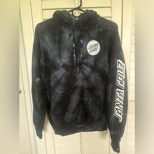 Santa Cruz Navy and Blue Logo Hoodie